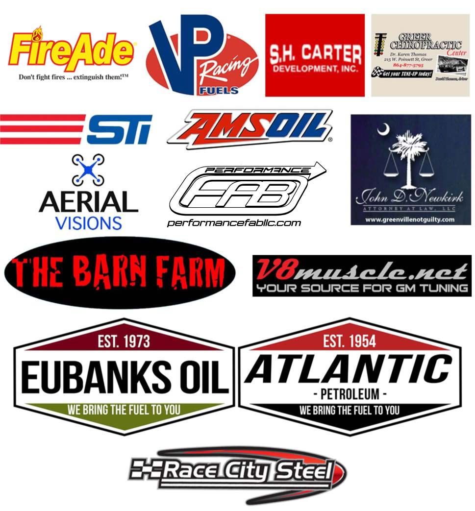 Greer Dragway Sponsors